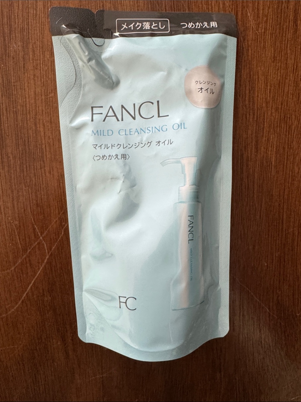 FANCL Mild Cleansing Oil Refill - Light Aqua Packaging